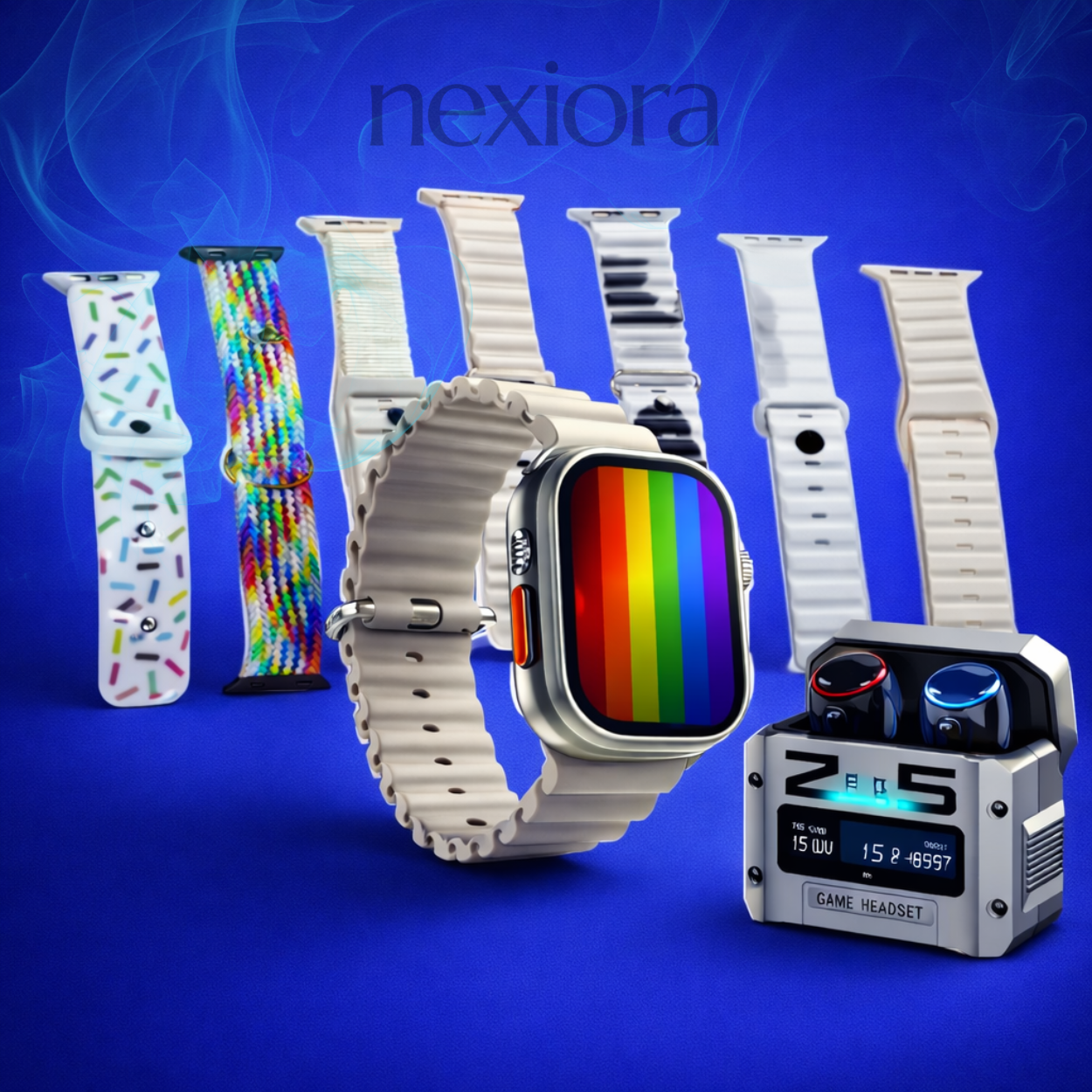 K8-COMBO SmartWatch + Audifonos Gamer (+7 Pulseras de Regalo)